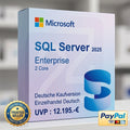 Windows SQL Server 2025 Enterprise 2Core | Kaufversion Deutsch ESD UVP: 12.195€